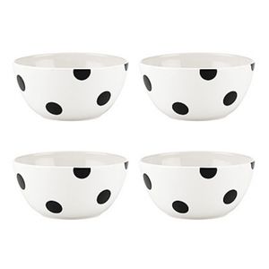 Kate Spade Deco Dot fruit/cereal bowls